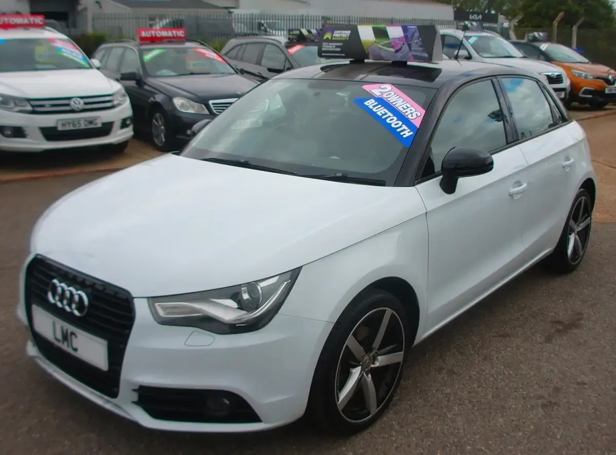 Used Audi A1 Sportback Sport 122 HP (89 kW) 2013 White Hatchback