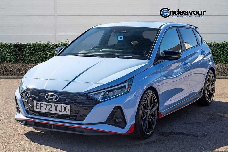 Used Hyundai i20 2022 Blue Hatchback