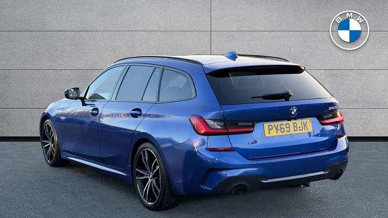 Used BMW 330 M Sport 254 HP (186 kW) 2019 Blue Estate