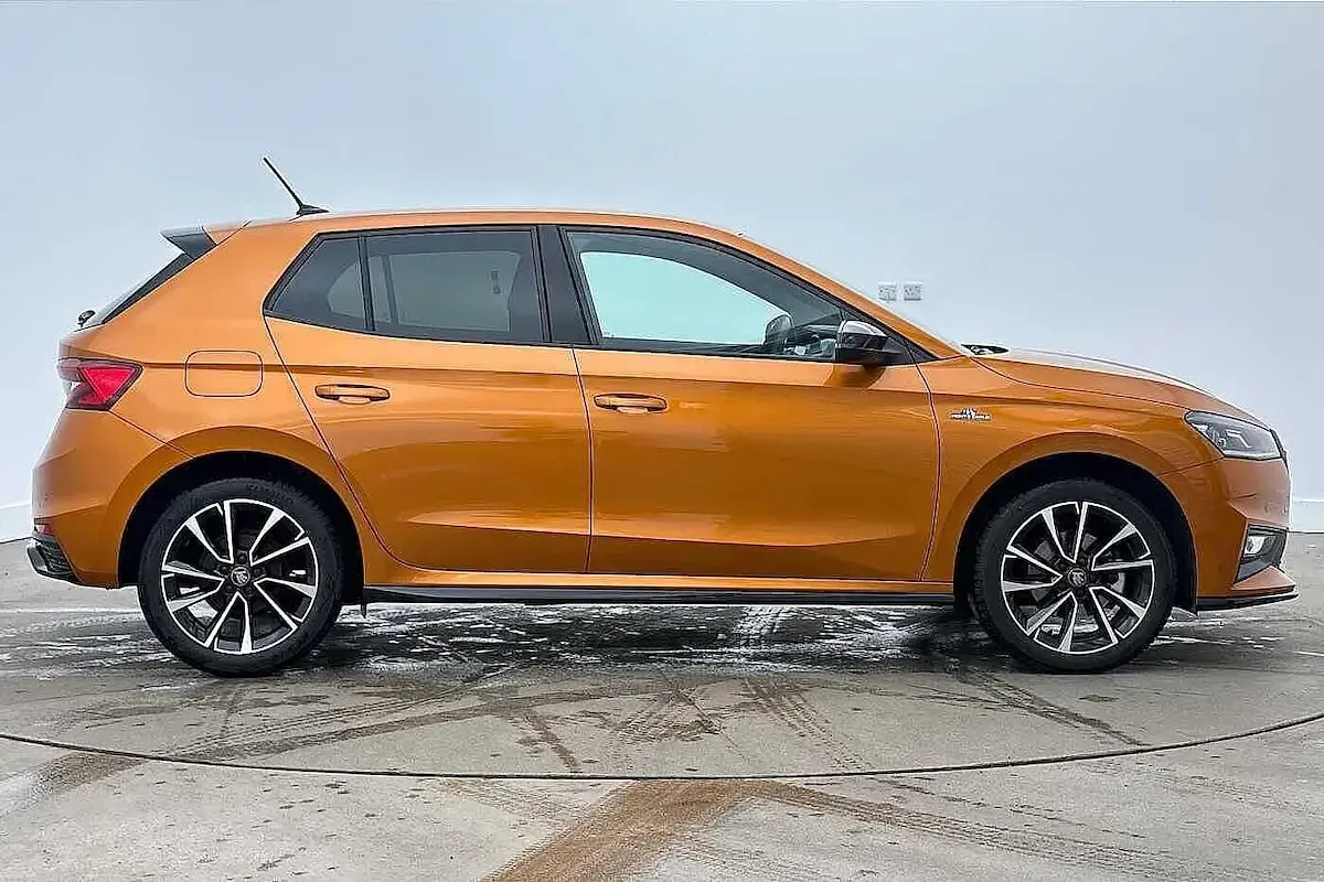 Used Skoda Fabia Monte Carlo 113 HP (83 kW) 2025 Orange Hatchback