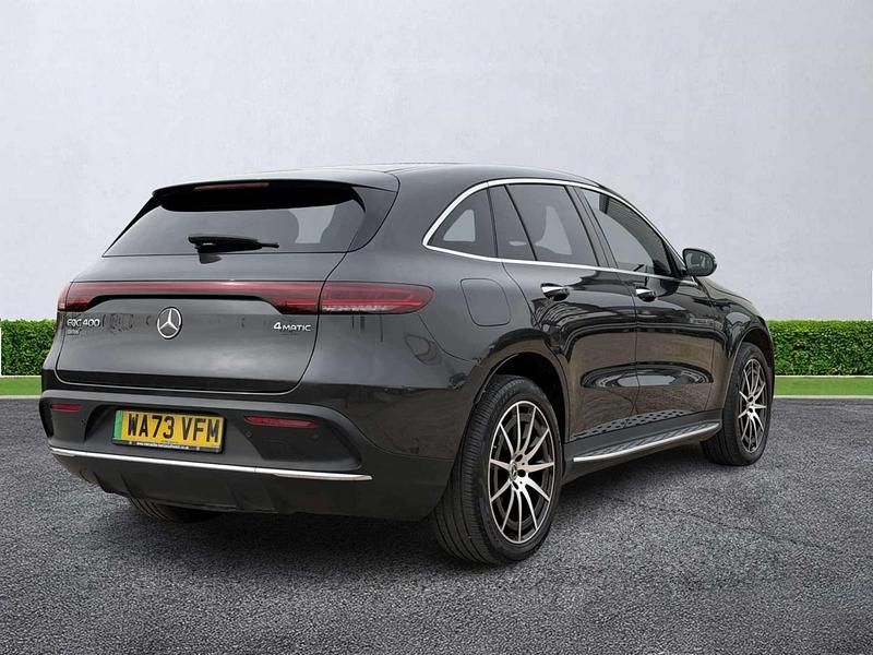 Used Mercedes EQC400 AMG line 300 kW (408 HP) 2023 Grey SUV