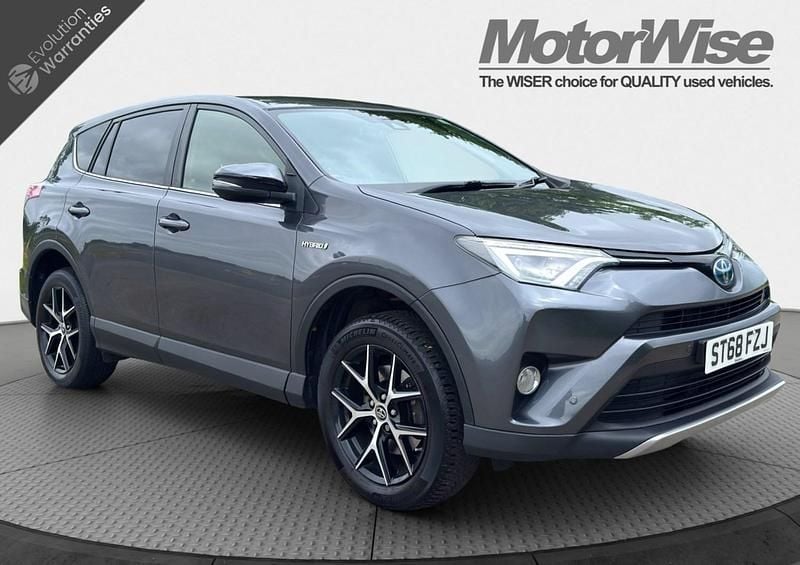 Grey Used 2018 Toyota RAV4 Hybrid Design SUV | £14,995 (Fair price) - Image 1/4
