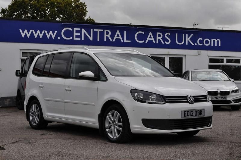 White Used 2012 VW Touran SE MPV | £4,495 (Good price) - Image 1/4