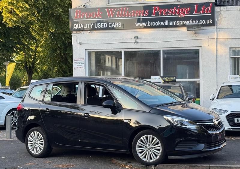 Black Used 2017 Vauxhall Zafira Tourer Design Edition MPV | £7,395 (Fair price) - Image 1/4