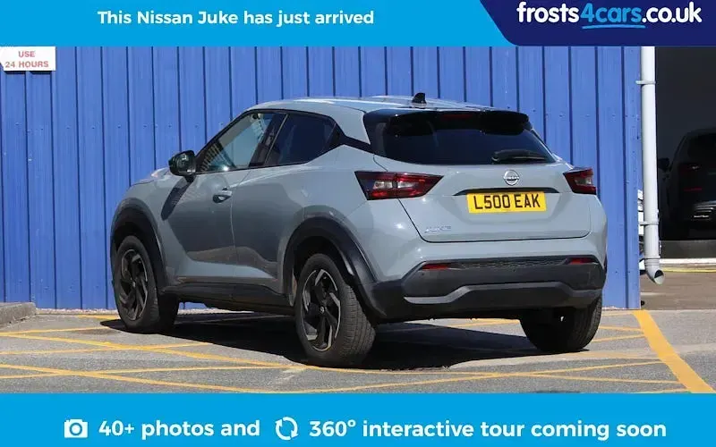 Used Nissan Juke N-Connecta 114 HP (83 kW) 2023 Grey SUV