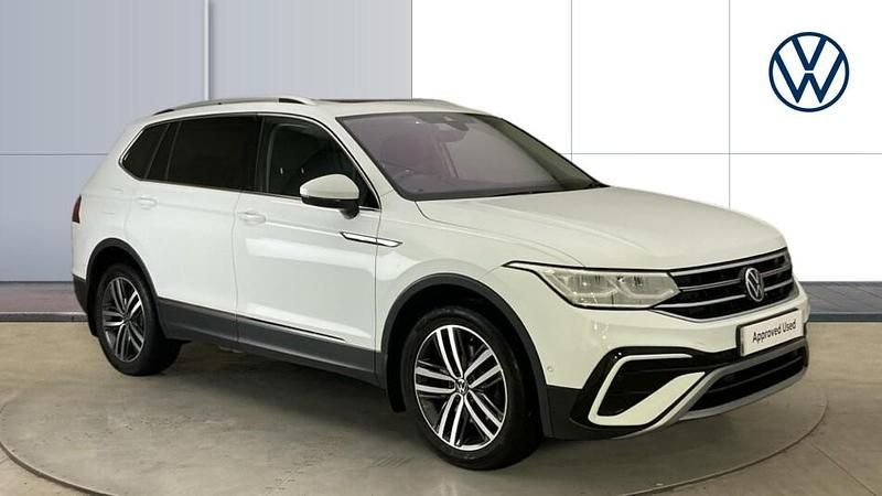 White Used 2022 VW Tiguan Allspace Elegance SUV | £24,543 (Fair price) - Image 1/3