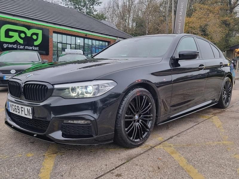 Used BMW 520 M Sport 2019 Black Sedan
