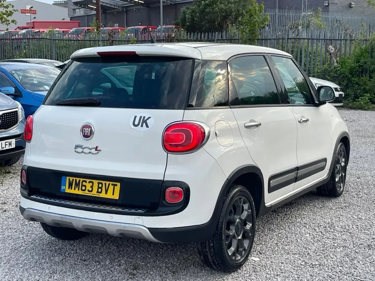Gebraucht Fiat 500L Trekking 2013 Weiß Van / Kleinbus