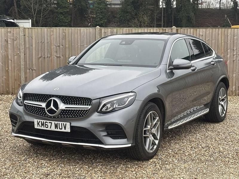 Used Mercedes GLC250 AMG line 2017 Grey Coupe