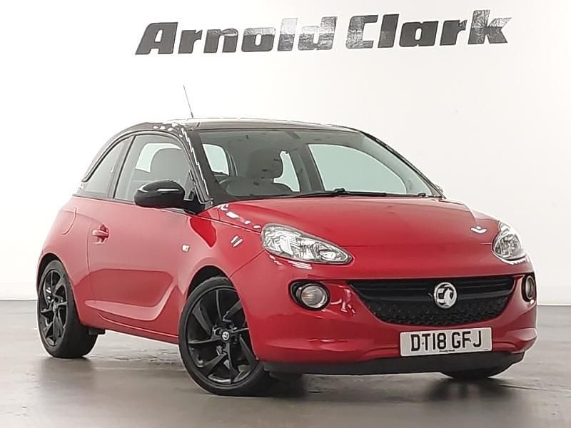 Red Used 2018 Vauxhall Adam Hatchback | £7,998 (Fair price) - Image 1/4