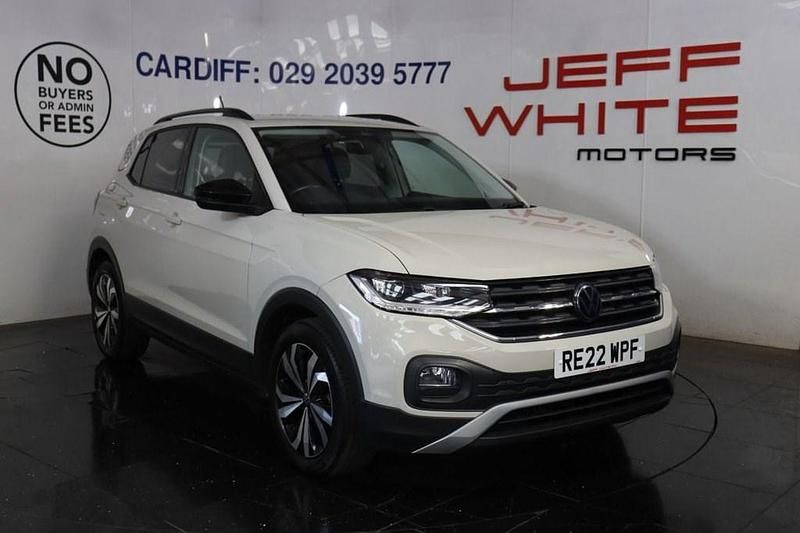 Grey Used 2022 VW T-Cross Black Edition SUV | £15,488 (Good price) - Image 1/4