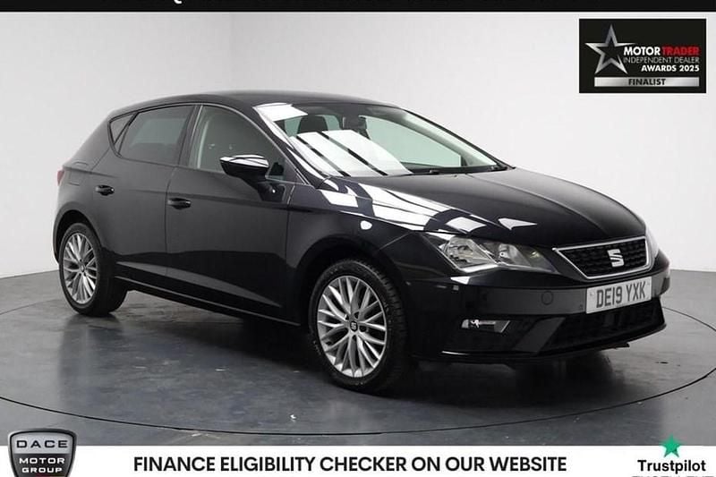 Black Used 2019 Seat Leon SE Dynamic Hatchback | £9,590 (Good price) - Image 1/1