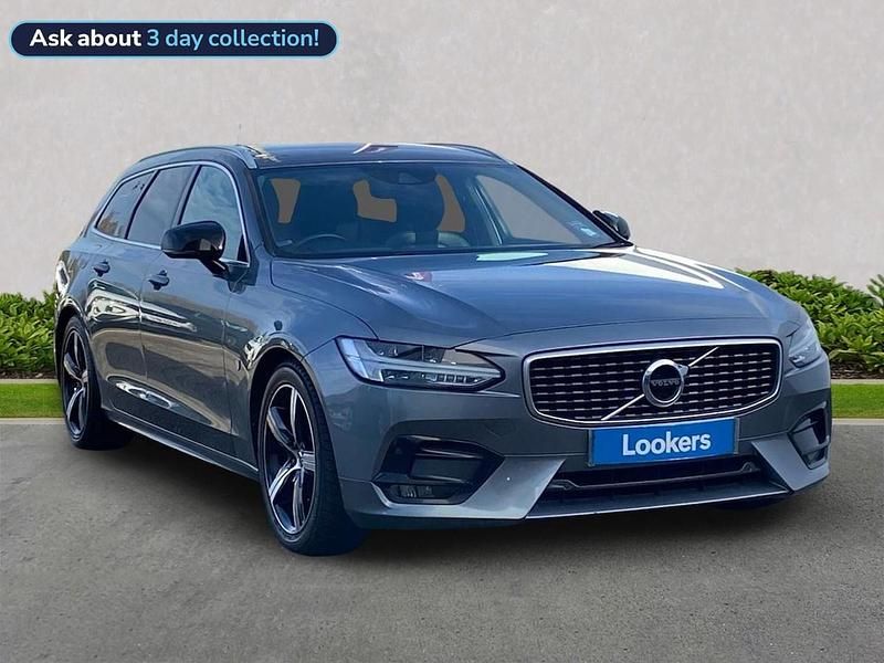 Grey Used 2018 Volvo V90 R-Design Estate | £13,999 (Good price) - Image 1/4