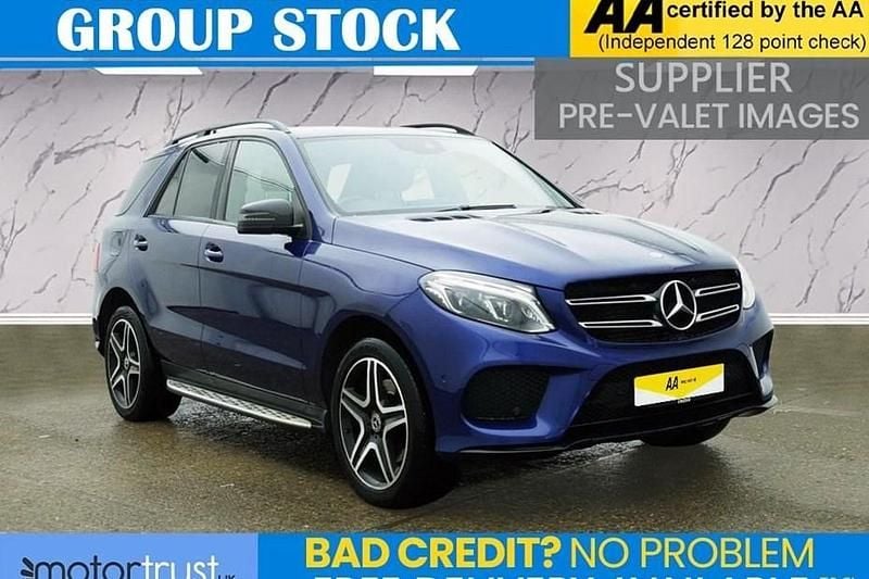 Used Mercedes GLE250 AMG 204 HP (150 kW) 2018 Blue Estate