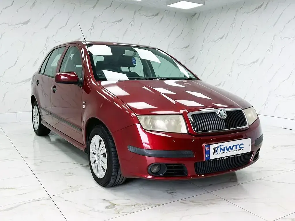 Used Skoda Fabia Ambiente 2004 Red Hatchback