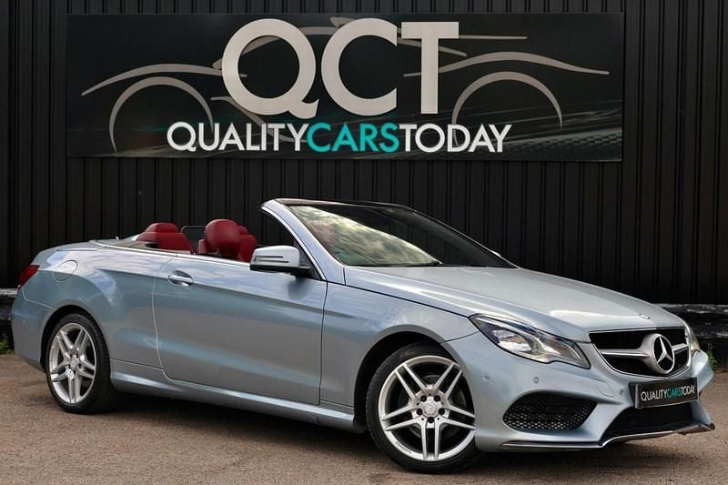 Silver Used 2013 Mercedes E350 AMG Cabriolet | £11,995 - Image 1/4
