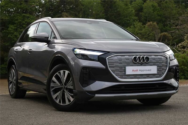 Grey Used 2022 Audi Q4 e-tron Sport SUV | £27,495 (Super price) - Image 1/4