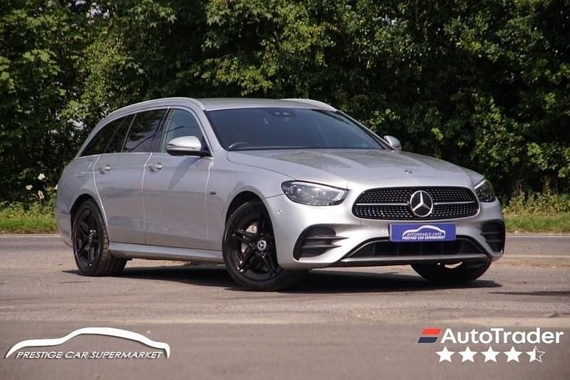 Silver Used 2021 Mercedes E300 AMG line Estate | £25,599 (Super price) - Image 1/4