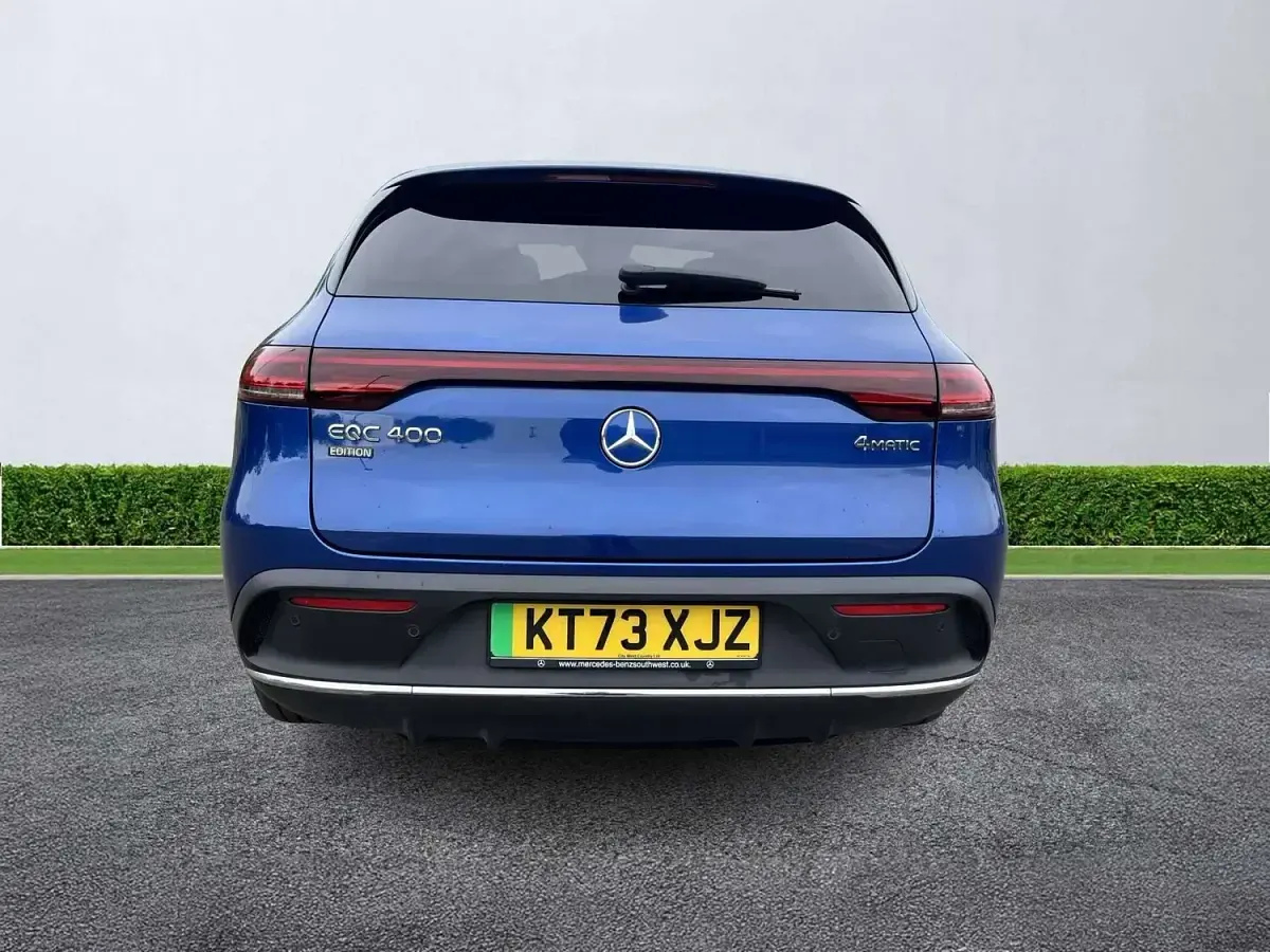 Used Mercedes EQC400 AMG line 300 kW (408 HP) 2023 Blue SUV