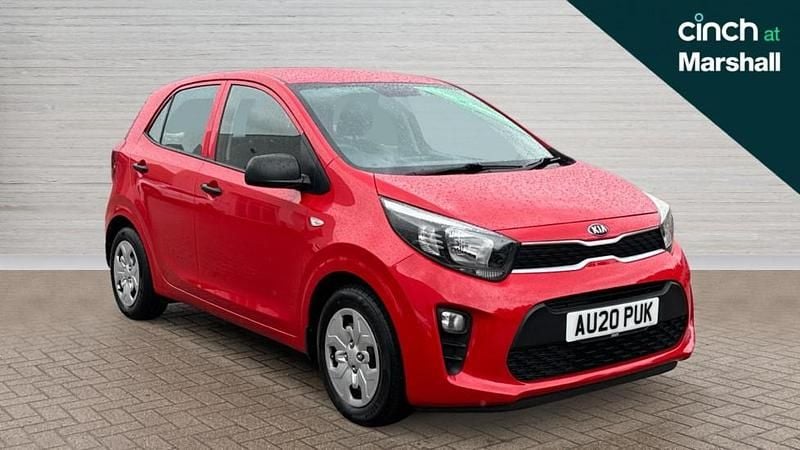 Red Used 2020 Kia Picanto 4 Hatchback | £7,379 (Super price) - Image 1/4
