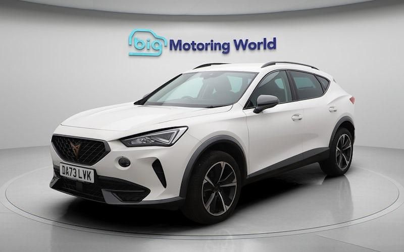 Used Cupra Formentor 150 HP (110 kW) 2023 White SUV