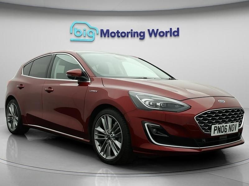 Red Used 2019 Ford Focus Hatchback | £14,100 (Fair price) - Image 1/4