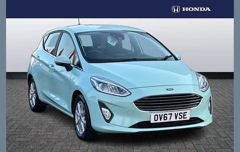 Used Ford Fiesta Zetec 99 HP (72 kW) 2017 Green Hatchback