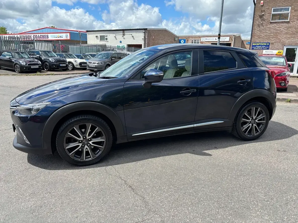 Used Mazda CX-3 Inclusive 105 HP (77 kW) 2017 Blue SUV