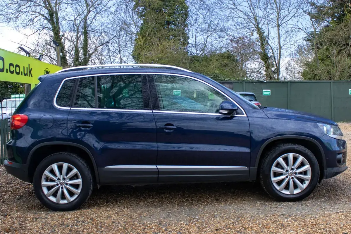 Used VW Tiguan Match 177 HP (130 kW) 2014 Blue SUV