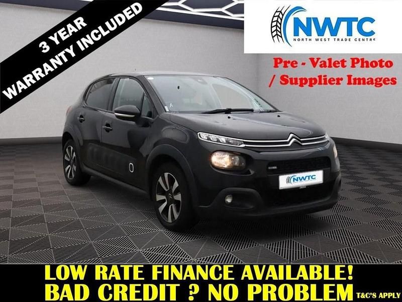 Black Used 2017 Citroën C3 Flair Hatchback | £5,695 (Fair price) - Image 1/4