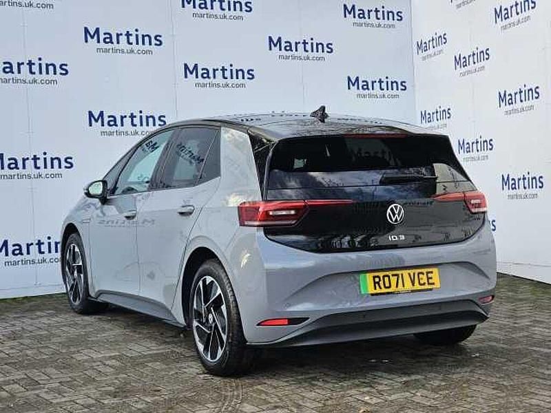 Used VW ID.3 Pro Performance 150 kW (204 HP) 2021 Grey Hatchback