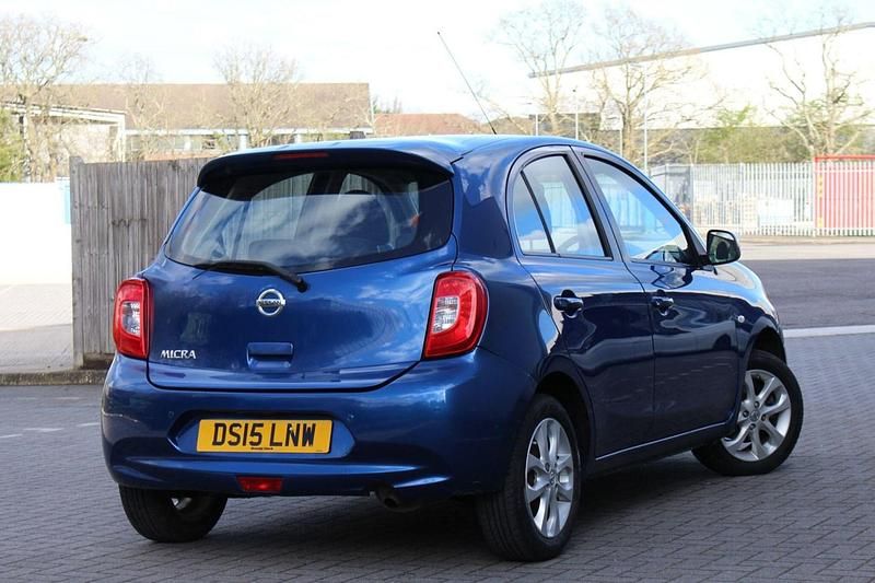 Used Nissan Micra Acenta 2015 Blue Hatchback