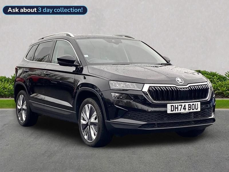 Black Used 2025 Skoda Karoq SE L SUV | £24,257 (Good price) - Image 1/2