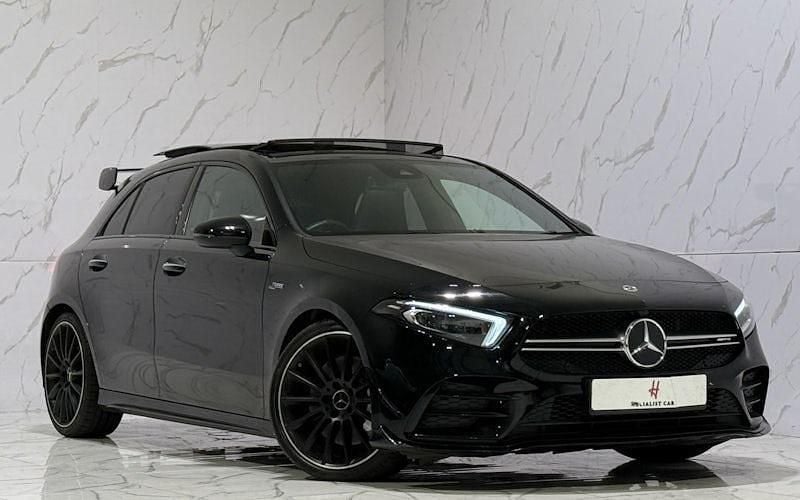Used 2022 Mercedes A35 AMG Premium Plus Hatchback | £26,350 (Good price) - Image 1/4