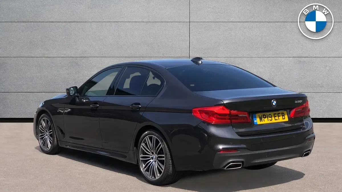 Used BMW 530 M Sport 249 HP (183 kW) 2019 Grey Sedan