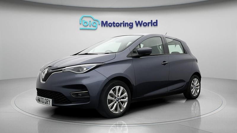 Used Renault Zoe Iconic 80 kW (109 HP) 2021 Grey Hatchback