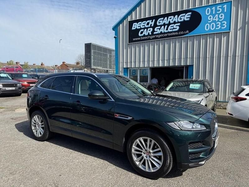 Used Jaguar F-Pace Portfolio 2018 Green SUV