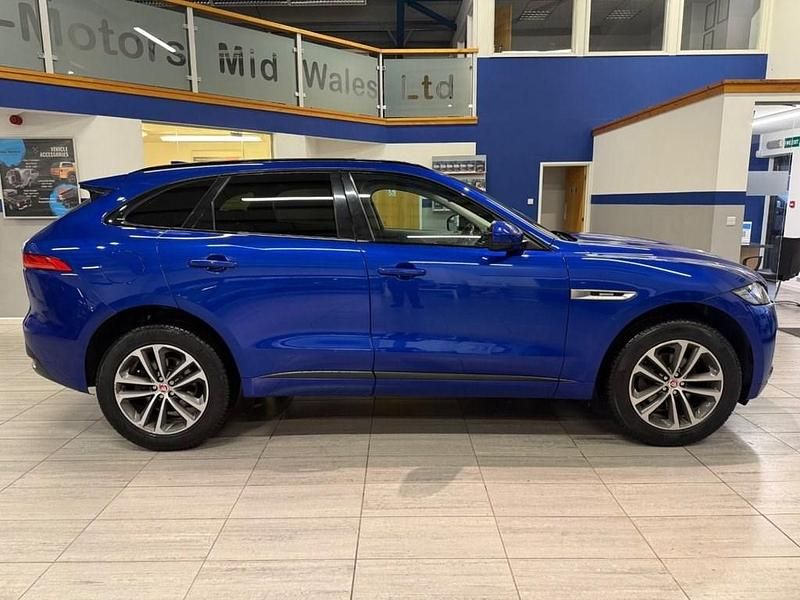 Used Jaguar F-Pace R-Sport 180 HP (132 kW) 2018 Blue SUV