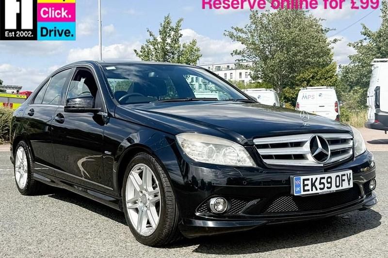 Black Used 2009 Mercedes C220 Sedan | £3,800 (Good price) - Image 1/1