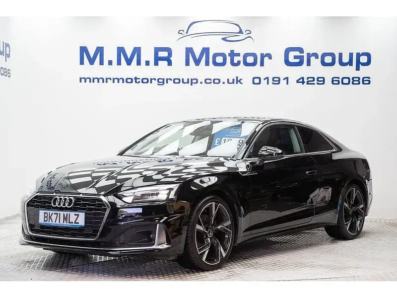 Used Audi A5 Sport 190 HP (139 kW) 2021 Black Coupe
