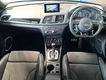 Used Audi Q3 Black Edition 184 HP (135 kW) 2017 Blue SUV