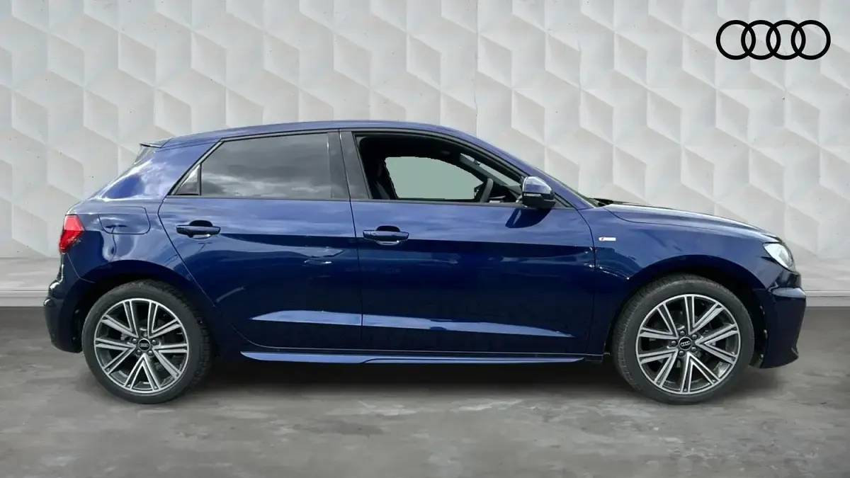 Used Audi A1 Sportback S-Line 116 HP (85 kW) 2025 Navarra blue Hatchback