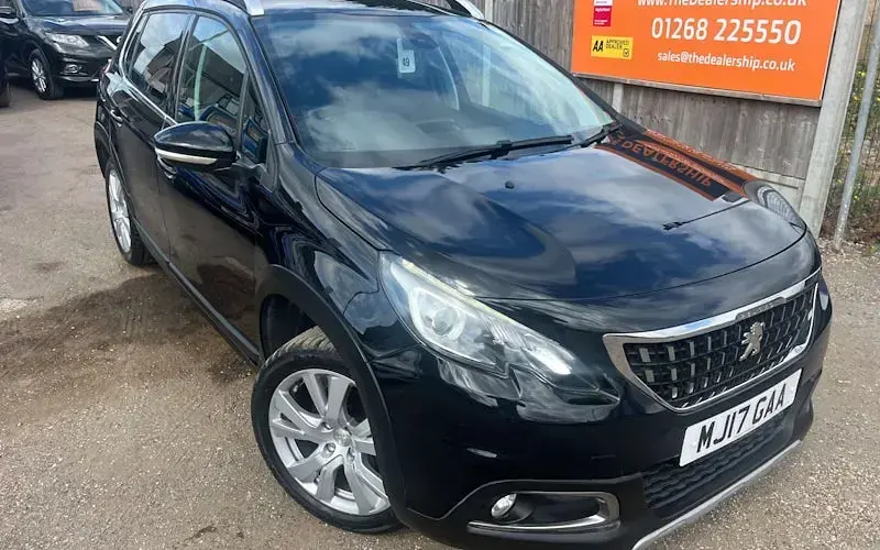 Used Peugeot 2008 Allure 120 HP (88 kW) 2017 Black SUV