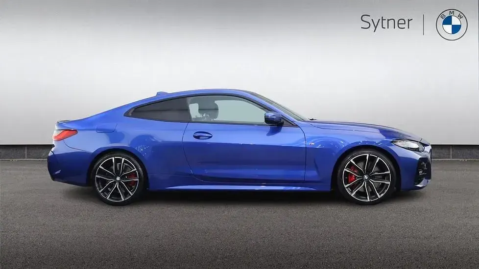 Used BMW 420 Coupé M Sport 181 HP (133 kW) 2022 Blue Coupe