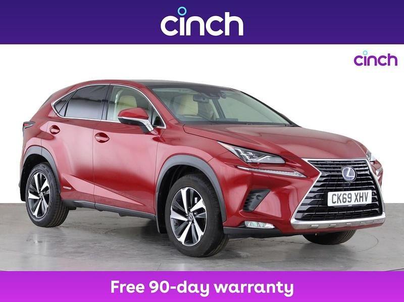 Red Used 2019 Lexus NX300h SUV | £25,999 (Expensive) - Image 1/3