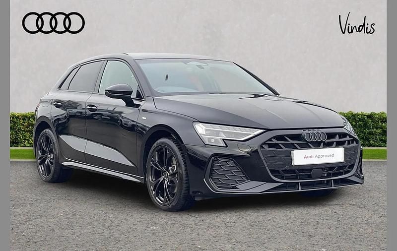 Used Audi A3 e-tron Black Edition 200 HP (147 kW) 2025 Black Hatchback