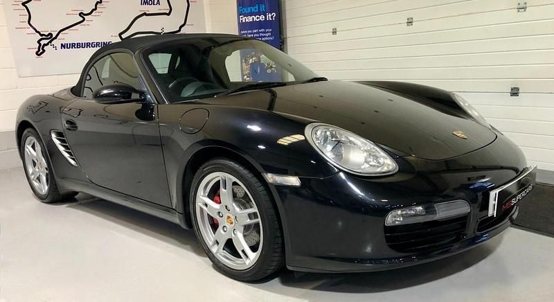 Used Porsche Boxster 280 HP (205 kW) 2005 Black Cabriolet