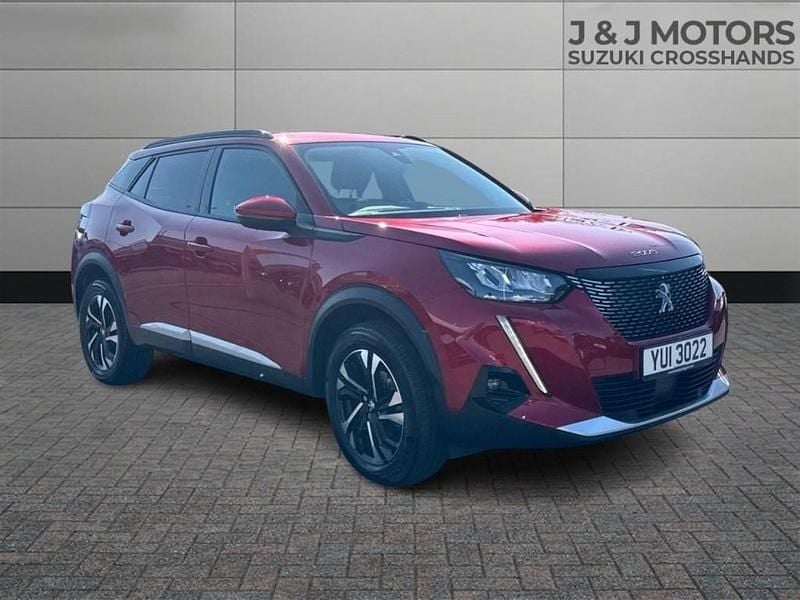 Red Used 2021 Peugeot 2008 Allure Premium SUV | £16,496 (A bit pricey) - Image 1/4