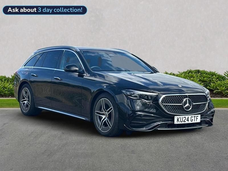 Black Used 2024 Mercedes E220 Advanced Estate | £43,999 - Image 1/4