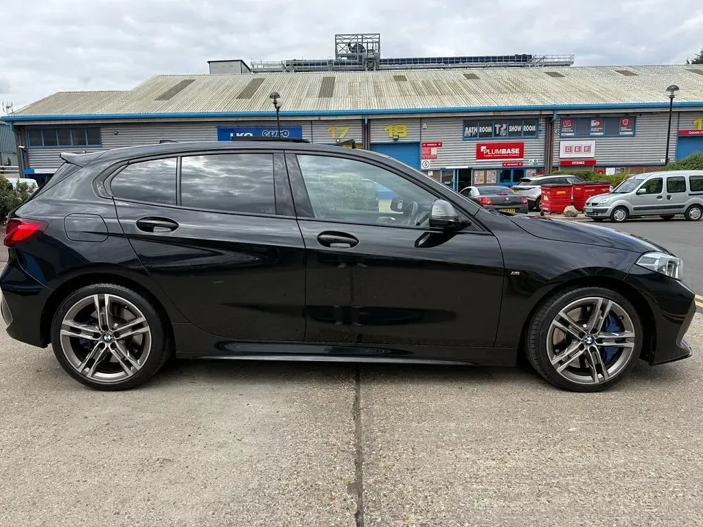 Used BMW M135 Comfort Edition 302 HP (222 kW) 2021 Black Hatchback